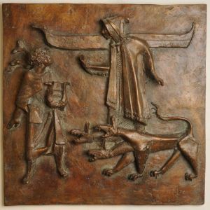 Orpheuszyklus- 3 Orpheus vor Charon .jpg